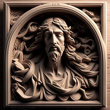 3D model st jesus (STL)